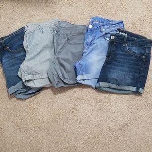 blue Jean shorts bundle